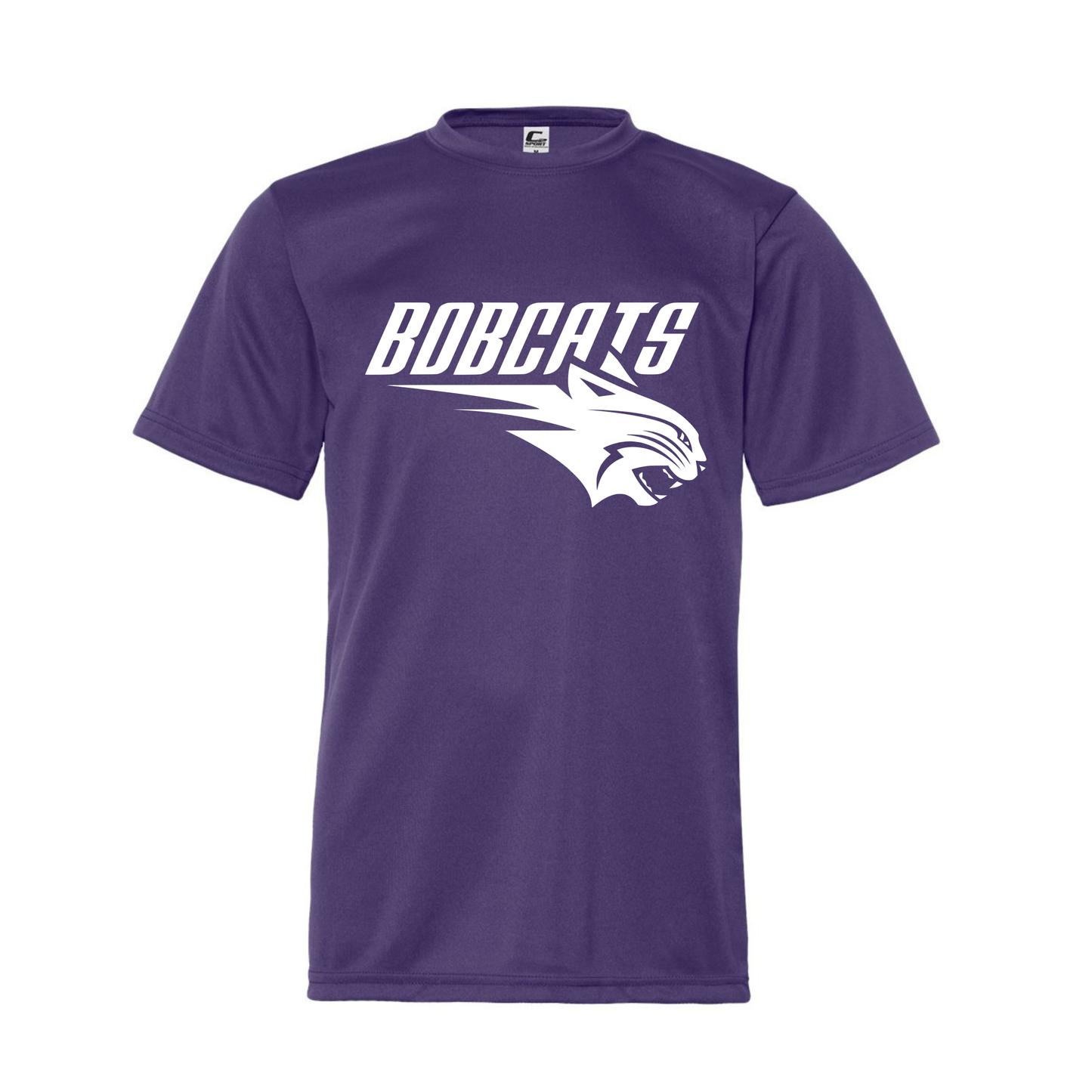 Old School Bobcats Performance Tee.