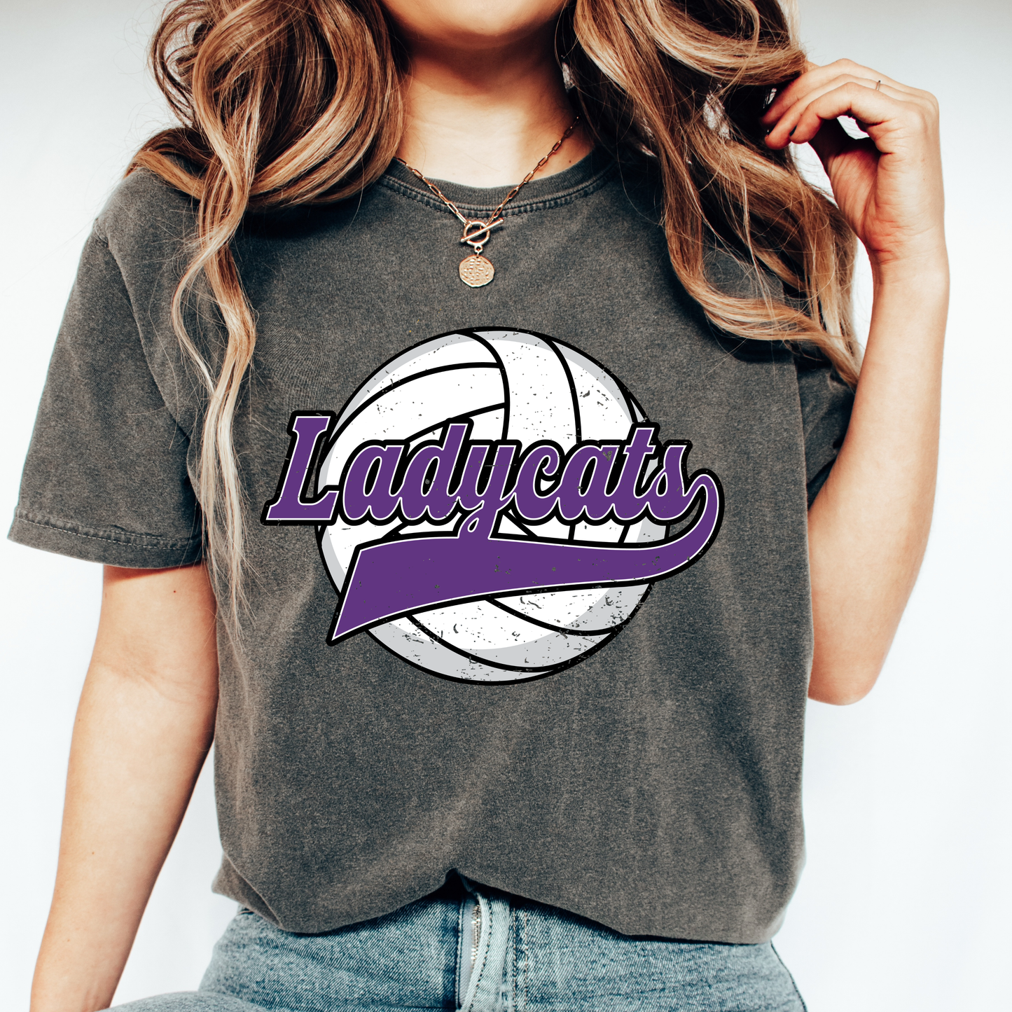Ladycats Volleyball Tee.