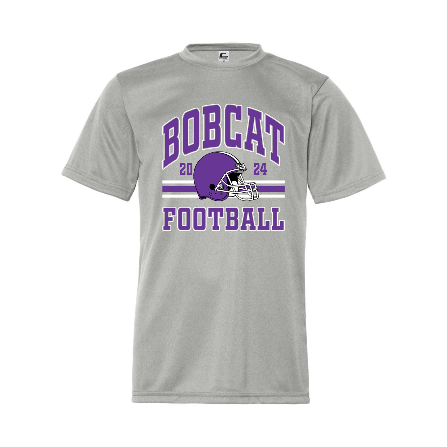 Bobcat Football Performance Tee.