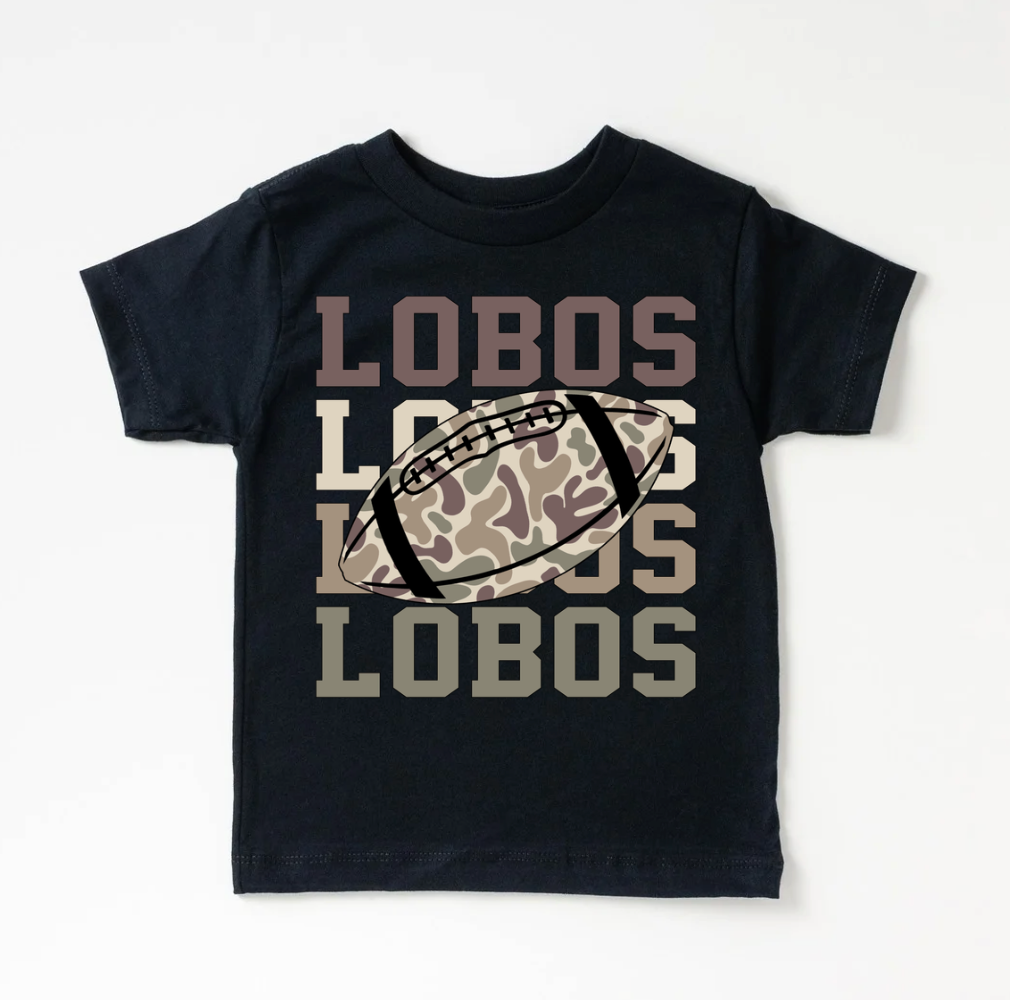 Lobo Youth Football Performance Tee.