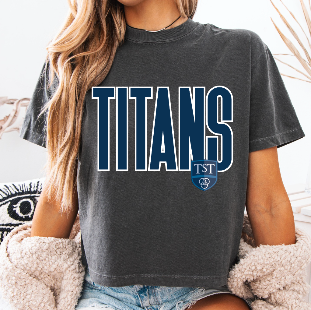 Home Team Boxy Crop Tee.
