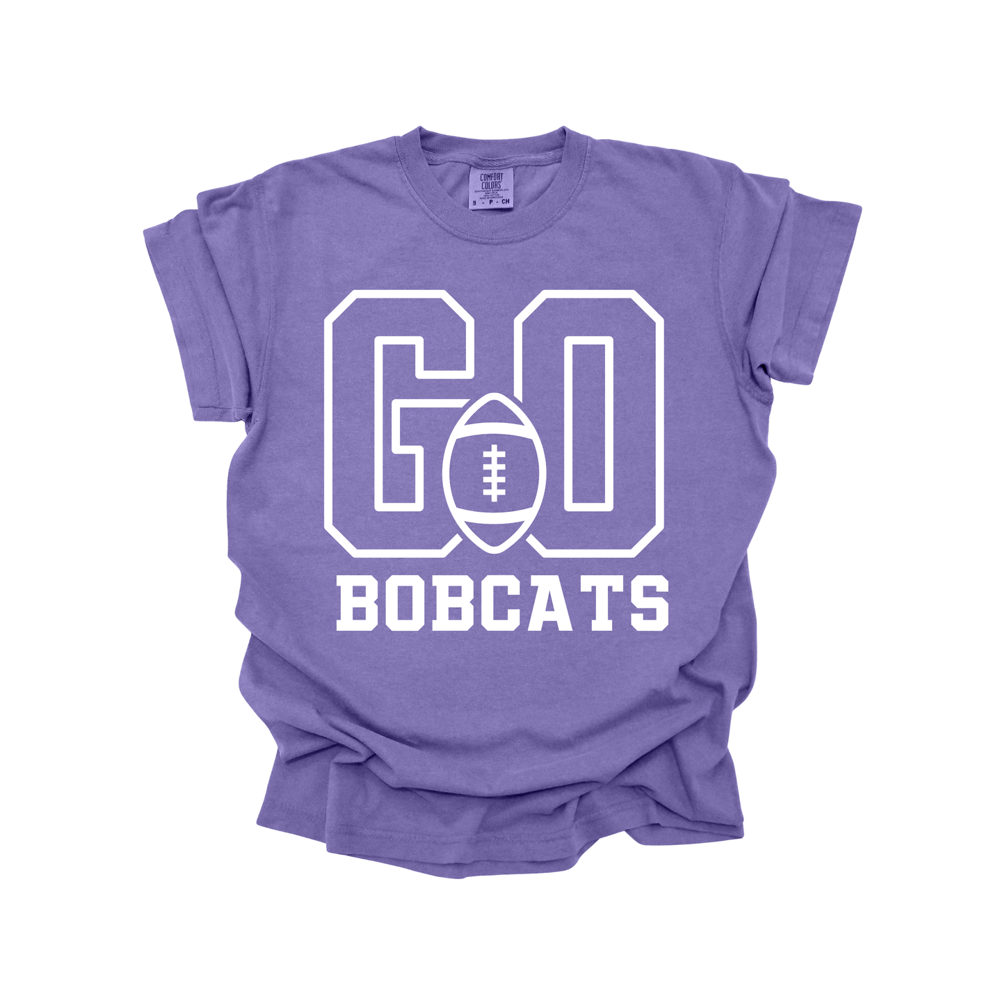 Go Bobcat Football Tee.