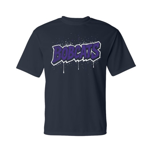 Bobcat Graffiti Performance Tee.