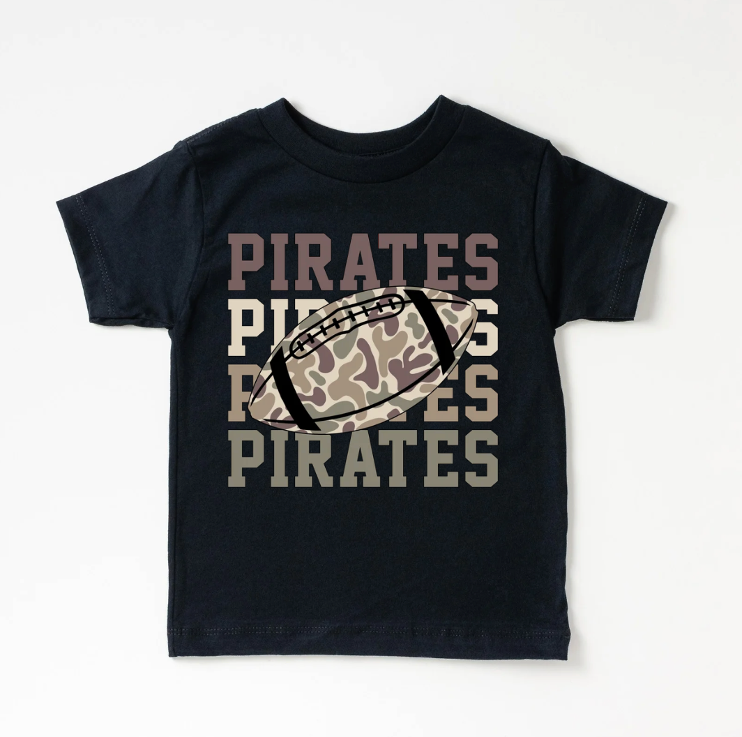 Pirates Youth Football Performance Tee.
