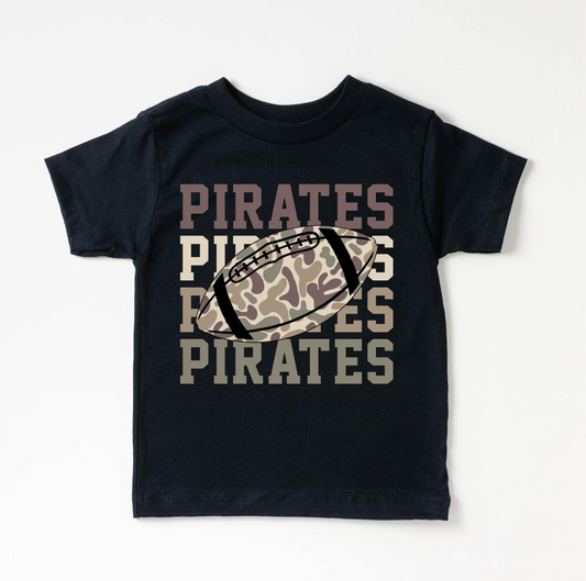 Pirates Youth Football Performance Tee.