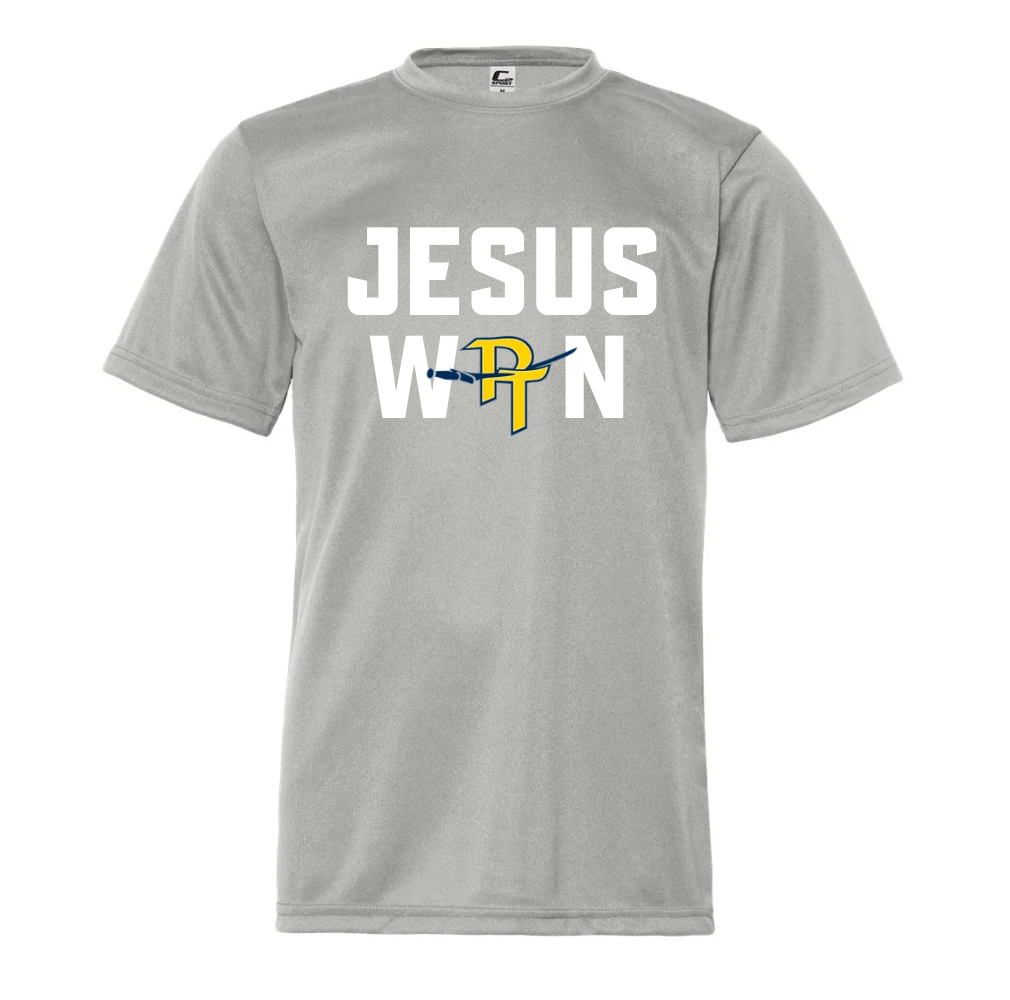 Jesus Won Performance Tee.
