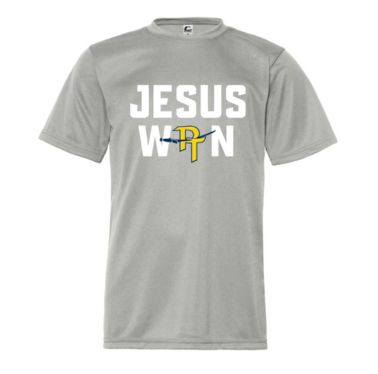 Jesus Won Performance Tee.