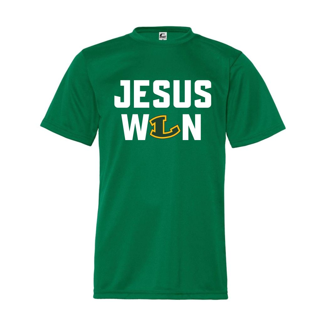 Jesus Won Performance Tee.