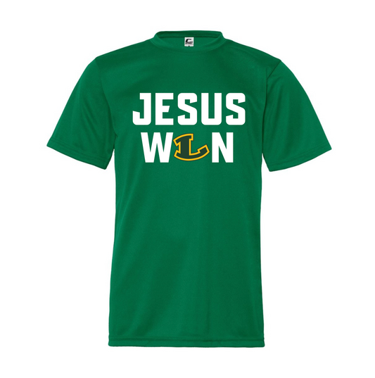 Jesus Won Performance Tee.