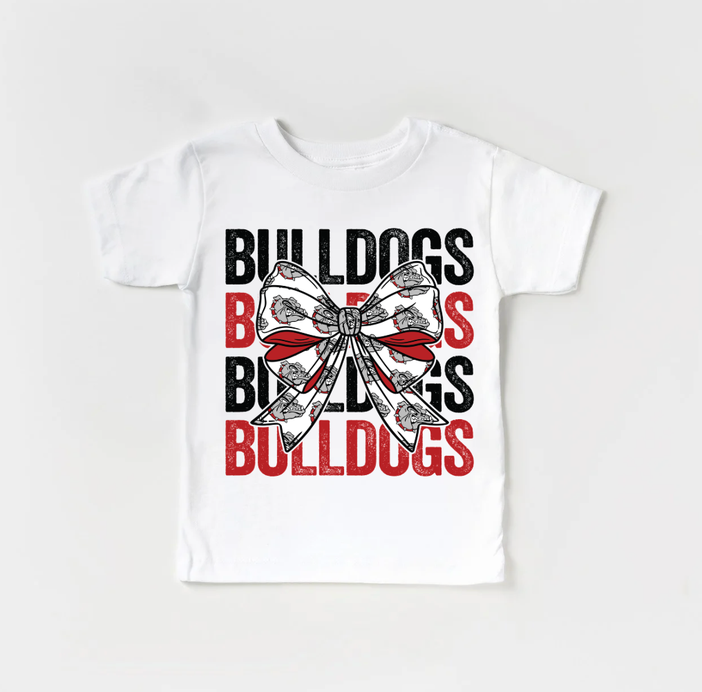 Bulldog Bow Tee.