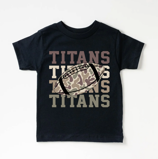 Titans Youth Football Performance Tee.