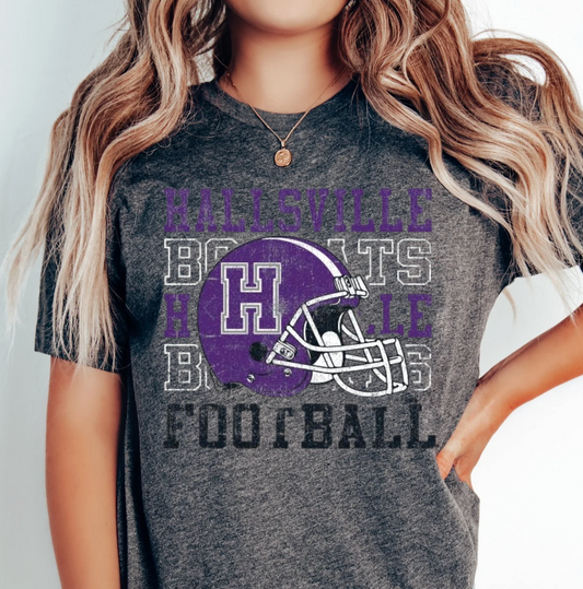 Hallsville Football Tee.