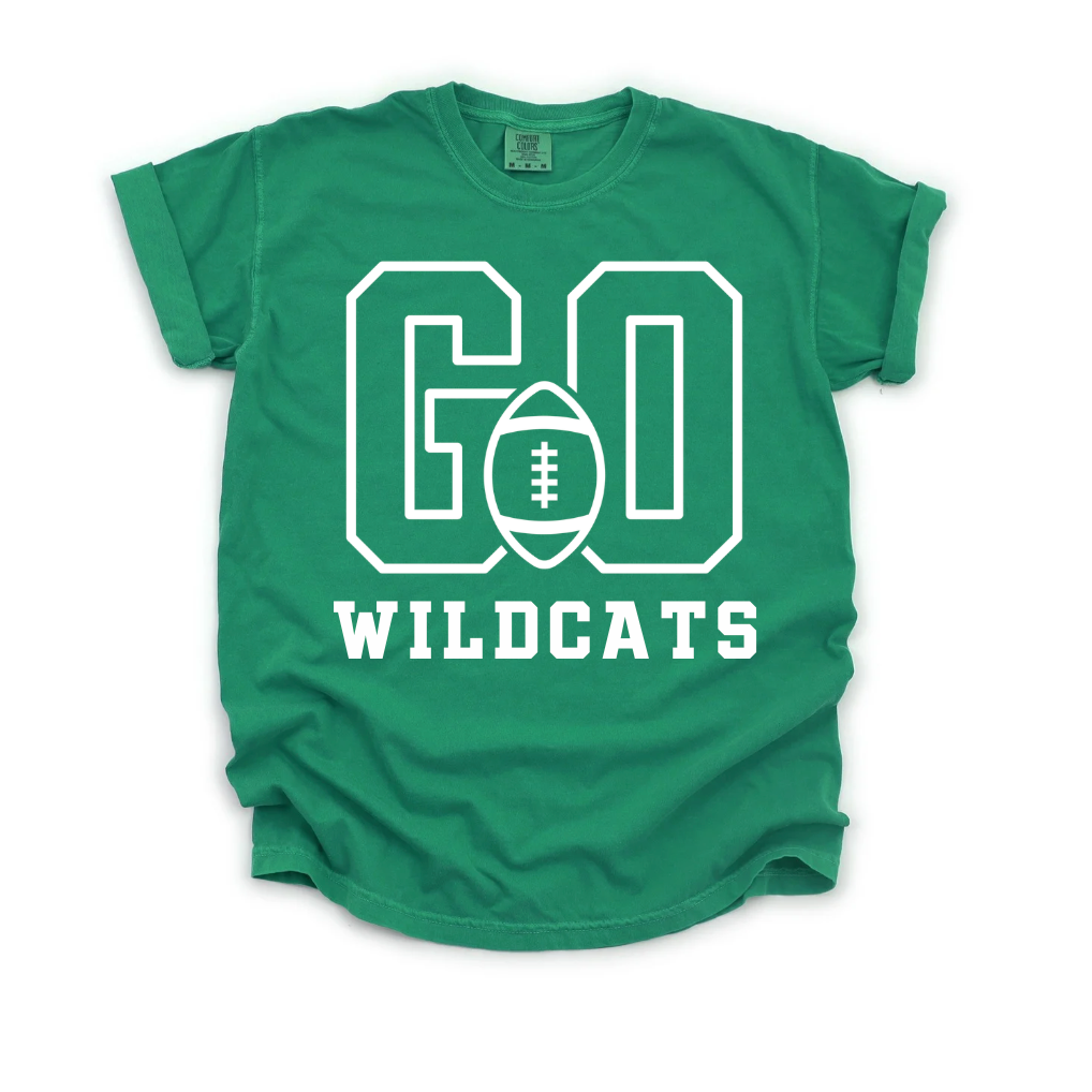 Go Wildcats Football Tee.