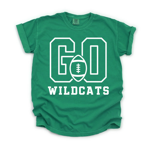Go Wildcats Football Tee.