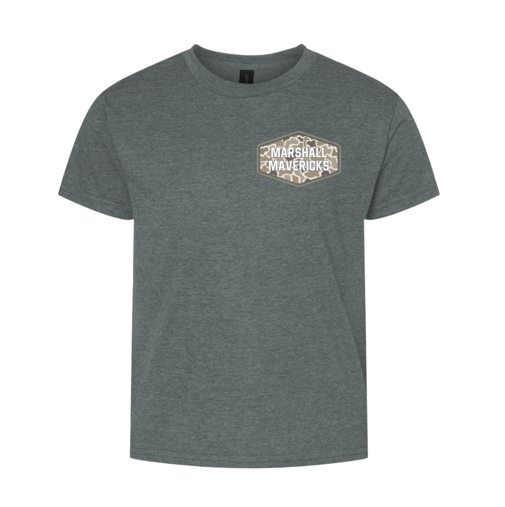 Front and Back Camo Tee.