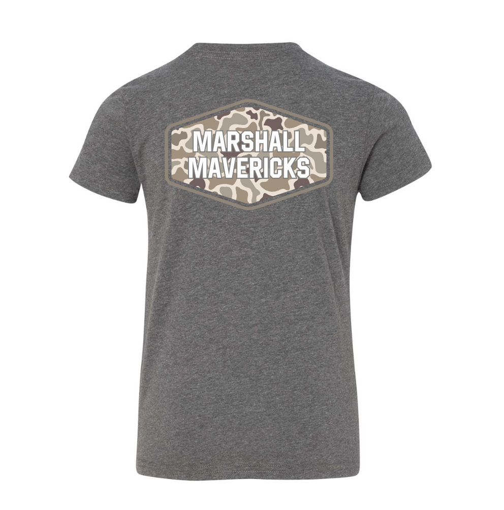 Front and Back Camo Tee.