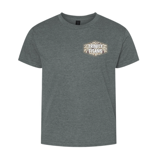 Front and Back Camo Tee.