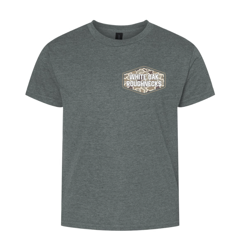 Front and Back Camo Tee.